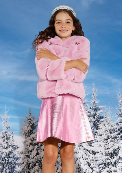Abigail Fur Jacket – Marlo Kids Worldwide
