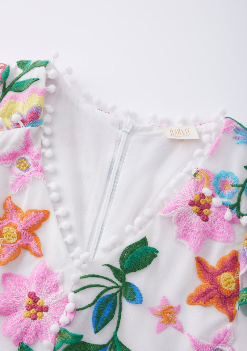 Stella Embroidered Dress