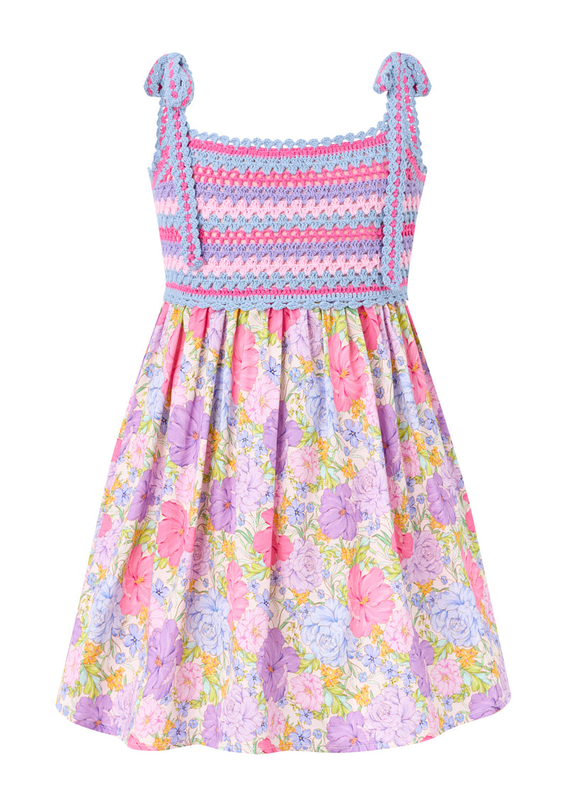 Charlotte Crochet Mini Dress
