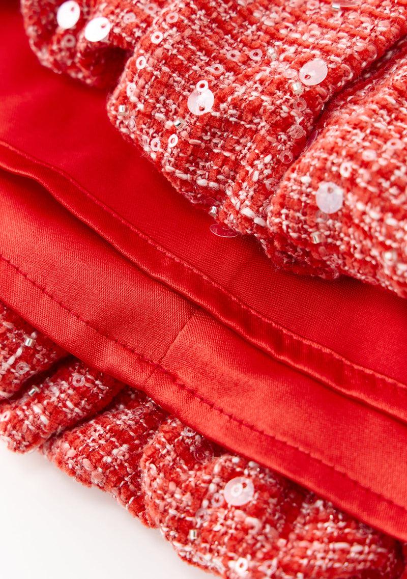 Odelia Tweed Mini Skirt