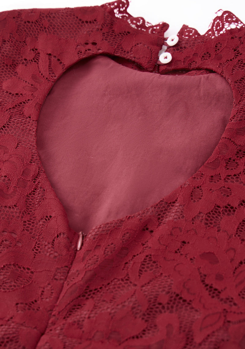 Rosella Lace Sleeve Mini Dress