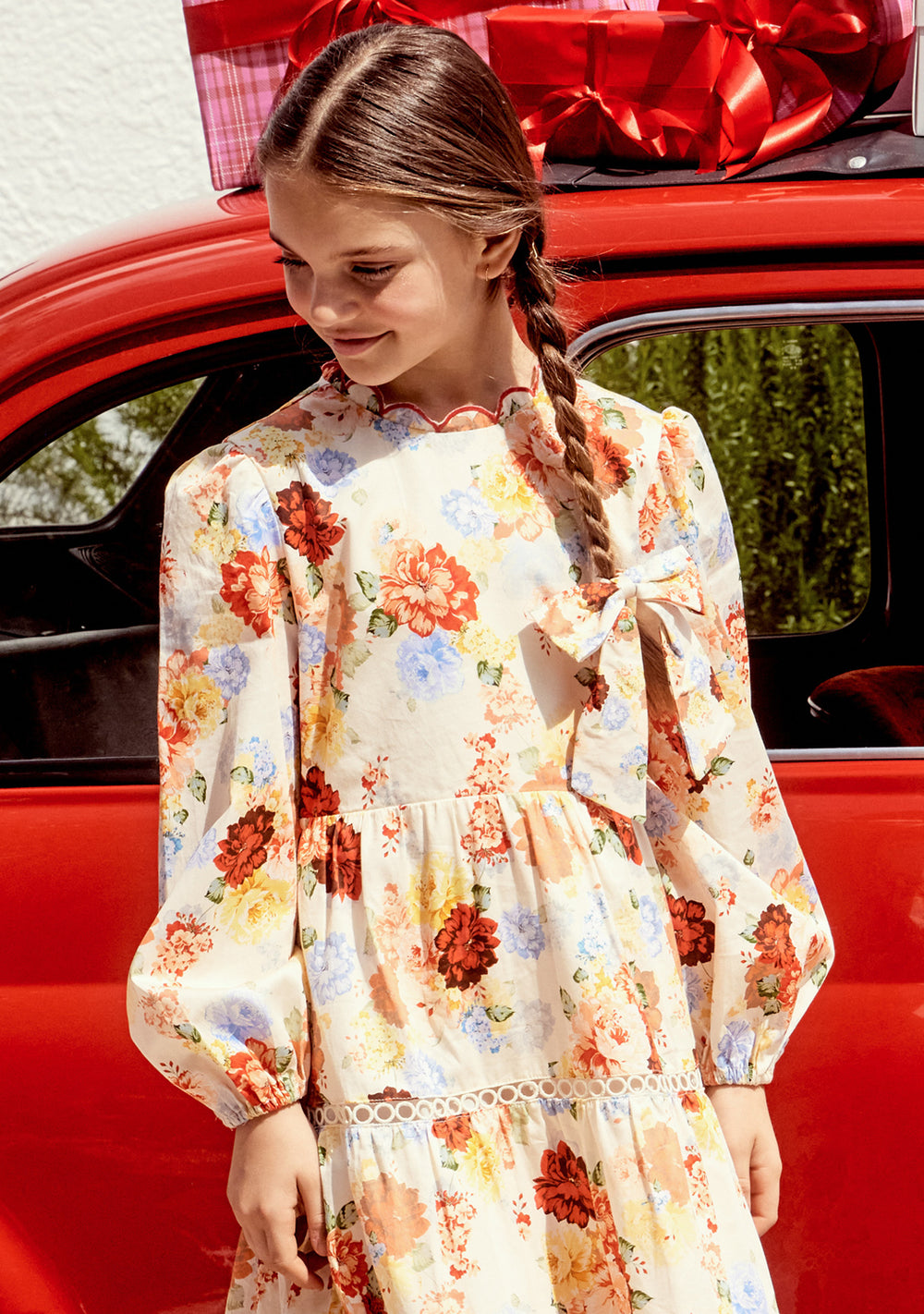 Holiday Sleeve Maxi Dress – Marlo Kids Worldwide