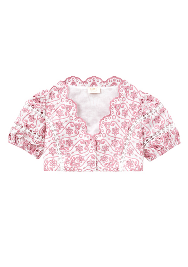 Margaux Embroidered Top