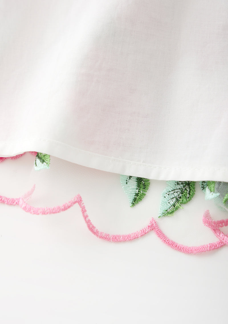 Clara Embroidered Mini Dress Marlo Kids Worldwide Clara Embroidered Mini Dress Marlo Kids Worldwide