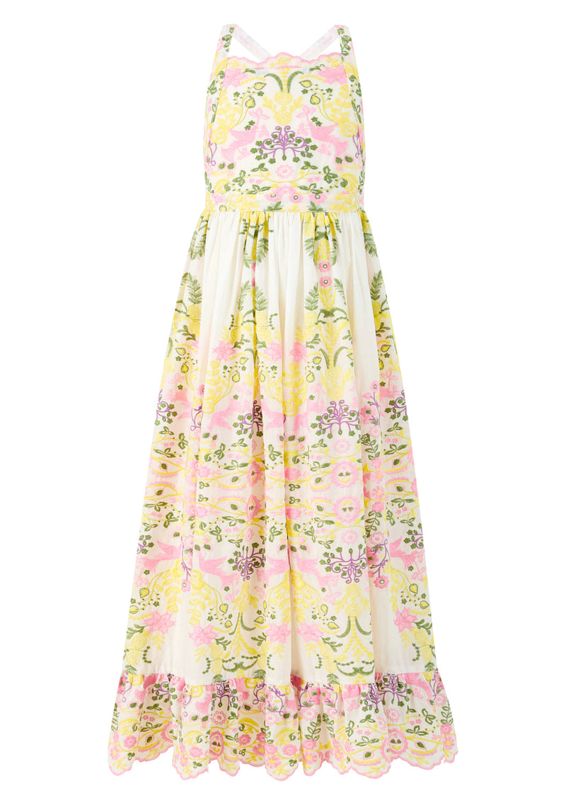 Fiona Embroidered Maxi Dress