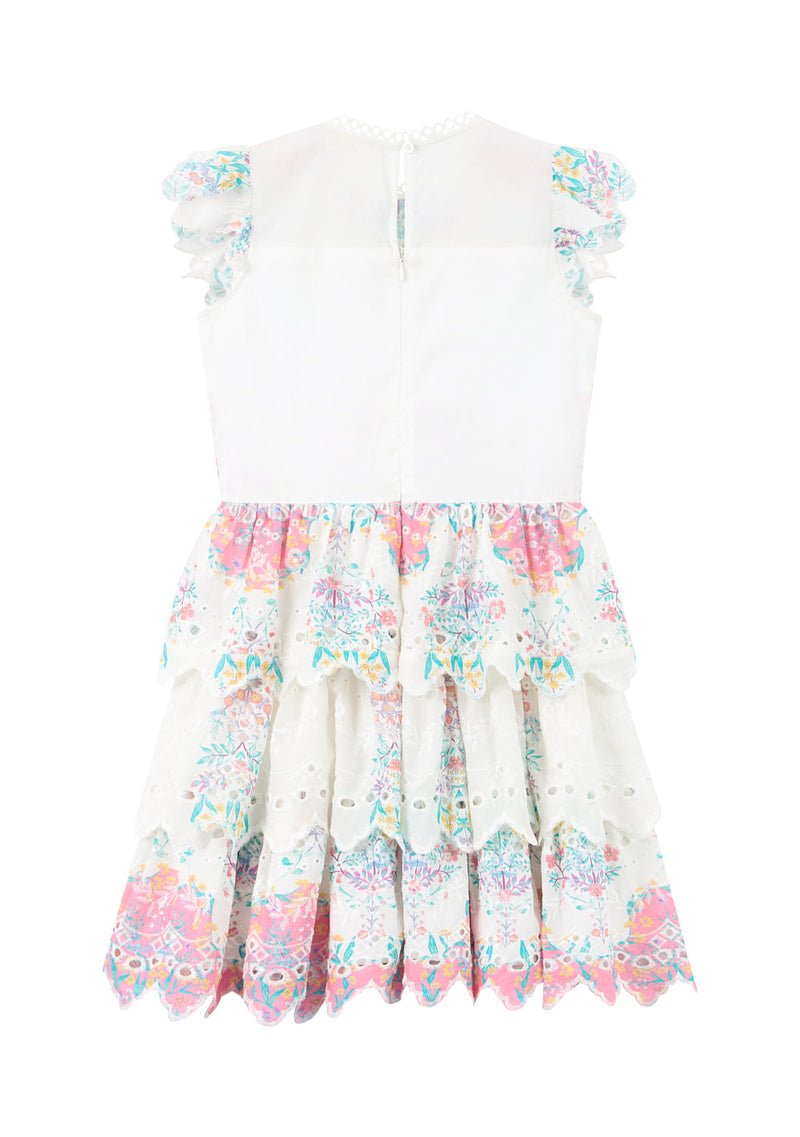 Gracie Embroidered Mini Dress