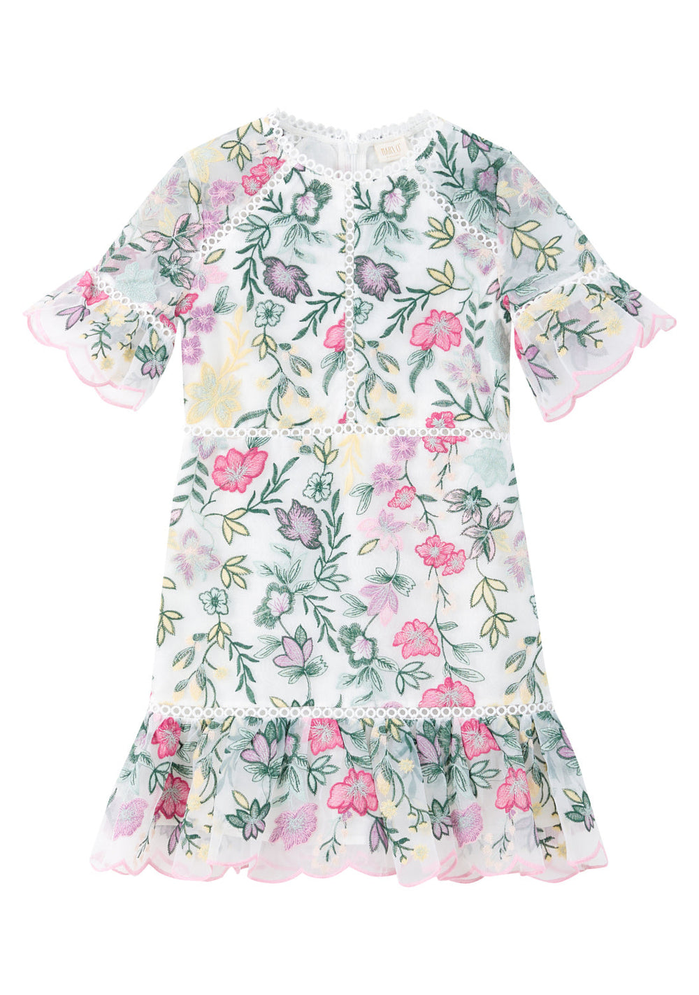 Ilaria Embroidered Mini Dress – Marlo Kids Worldwide