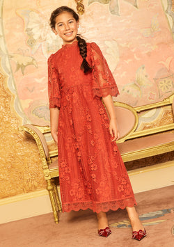 Kiara Embroidered Maxi Dress
