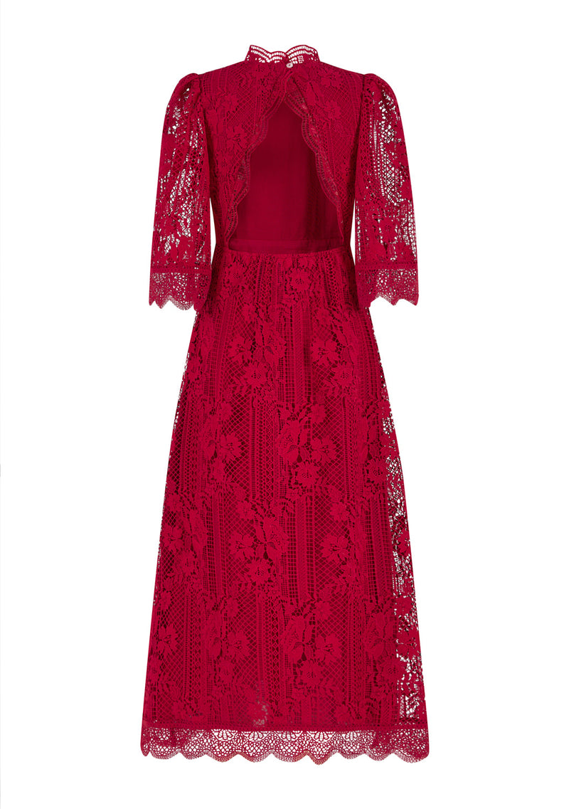 Kiara Embroidered Maxi Dress