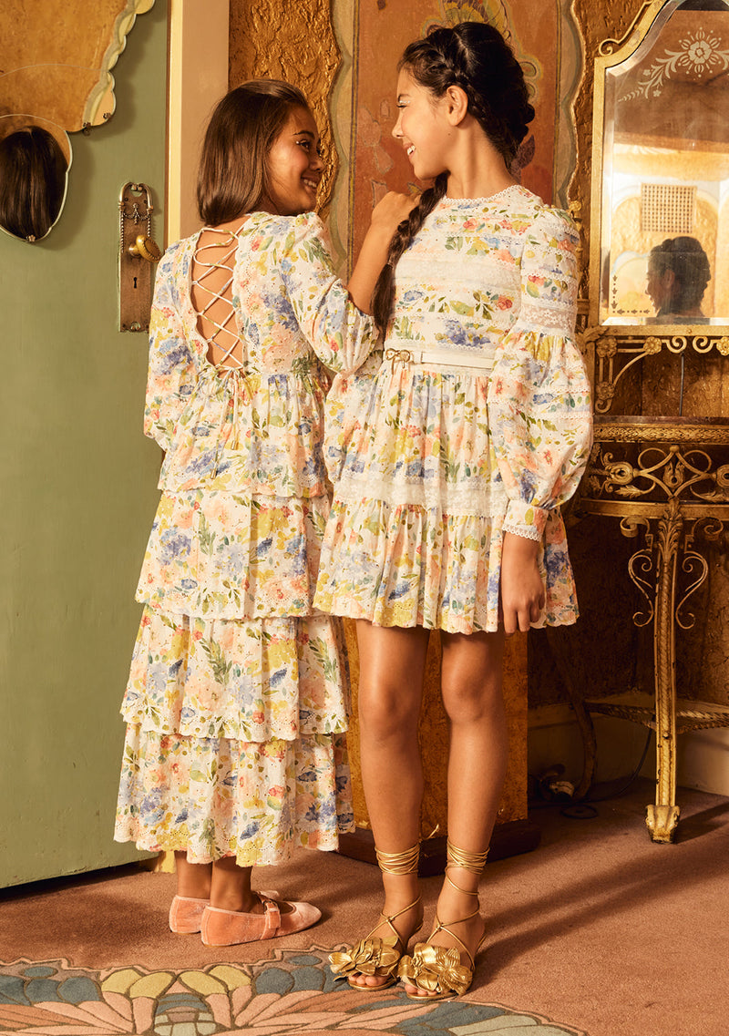 Marlo Kids | Dorothy Embroidered Mini Dress Marlo Kids Worldwide Marlo Kids | Dorothy Embroidered Mini Dress Marlo Kids Worldwide