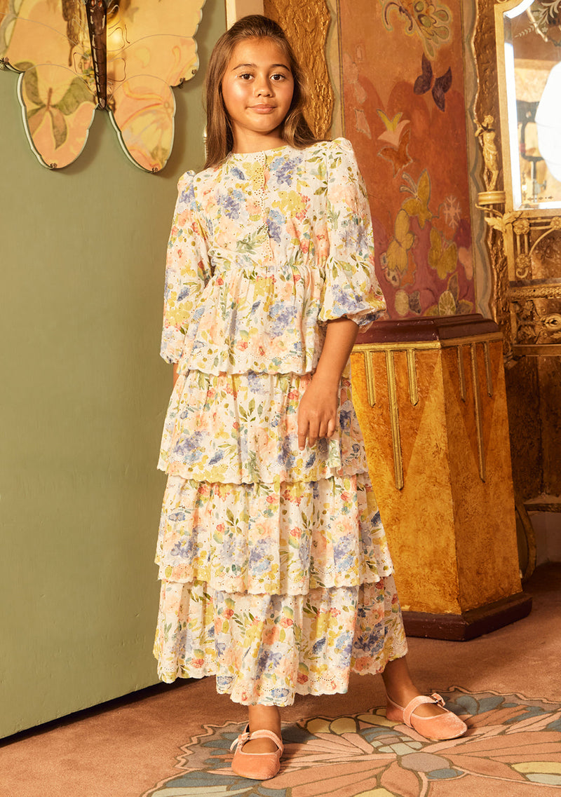 Marlo Kids | Lina Embroidered Mini Dress Marlo Kids Worldwide Marlo Kids | Lina Embroidered Mini Dress Marlo Kids Worldwide