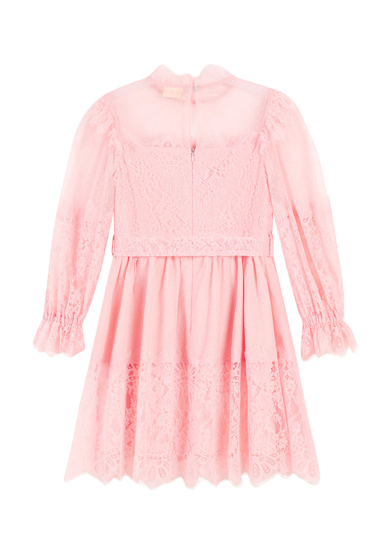Madilynn Lace Sleeve Mini Dress