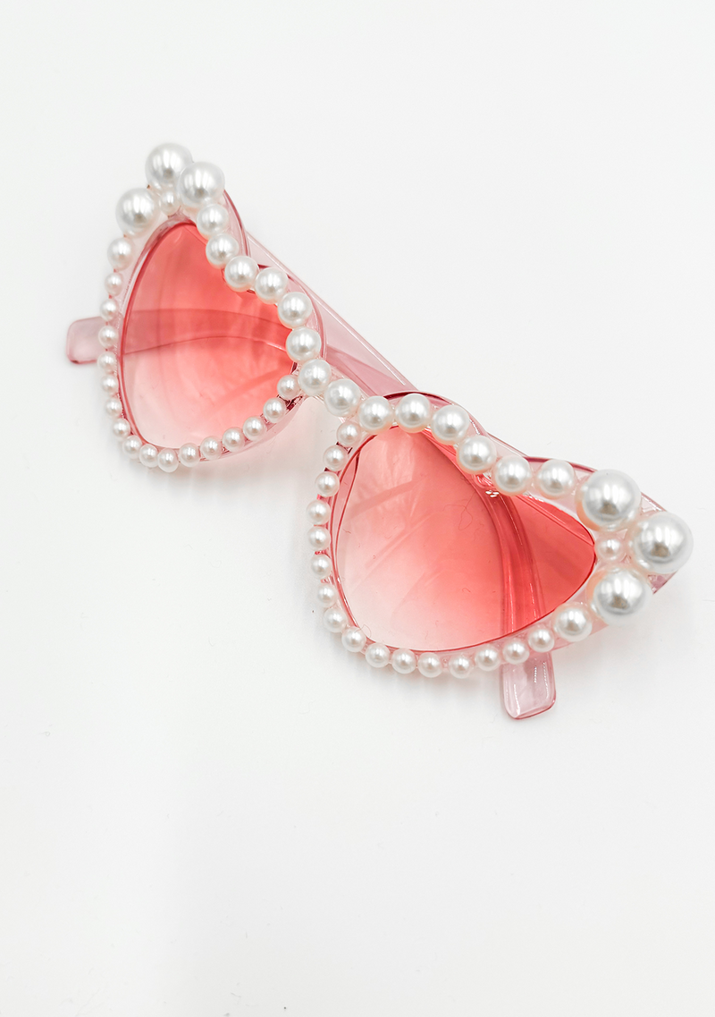 Pearl Heart Sunglasses