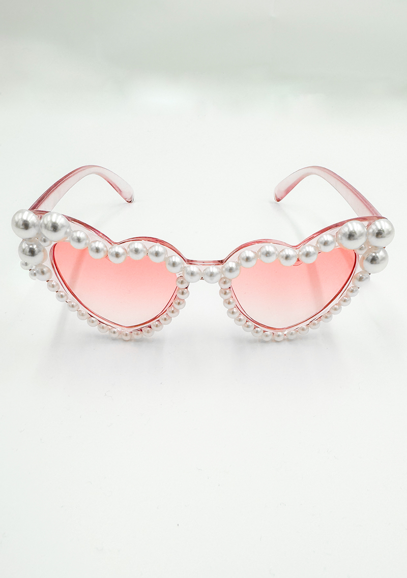 Pearl Heart Sunglasses