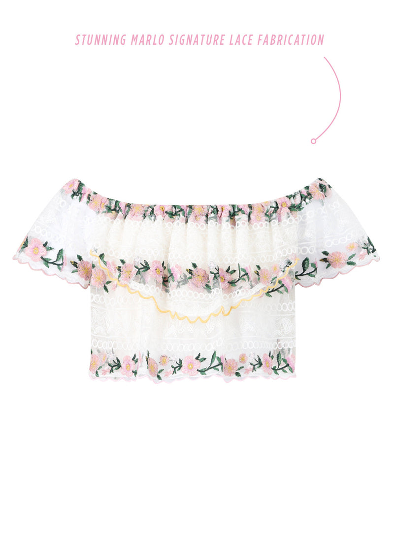 Victoria Embroidered Top