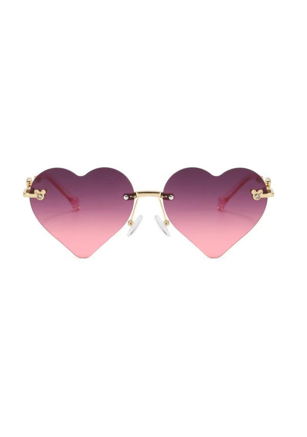 Lena Heart Sunglasses