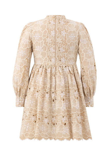 Riley Embroidered Dress – Marlo Kids Worldwide