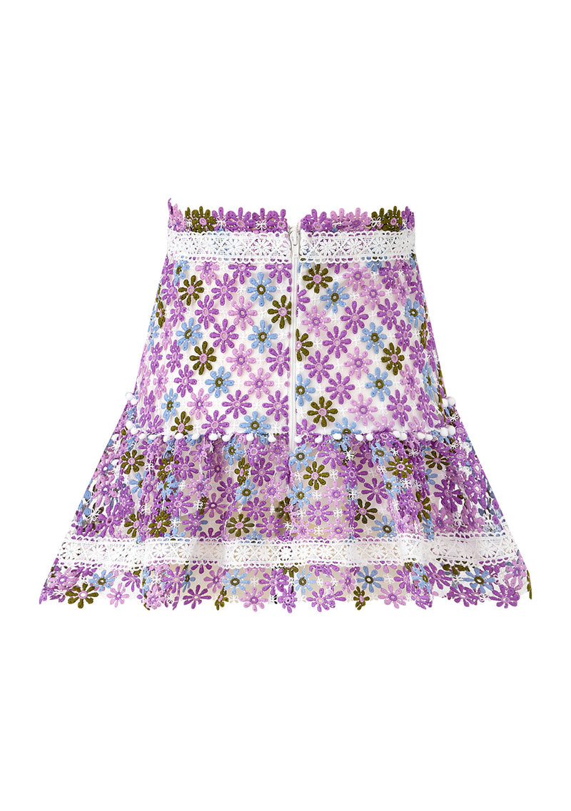 Sadie Embroidered Skirt