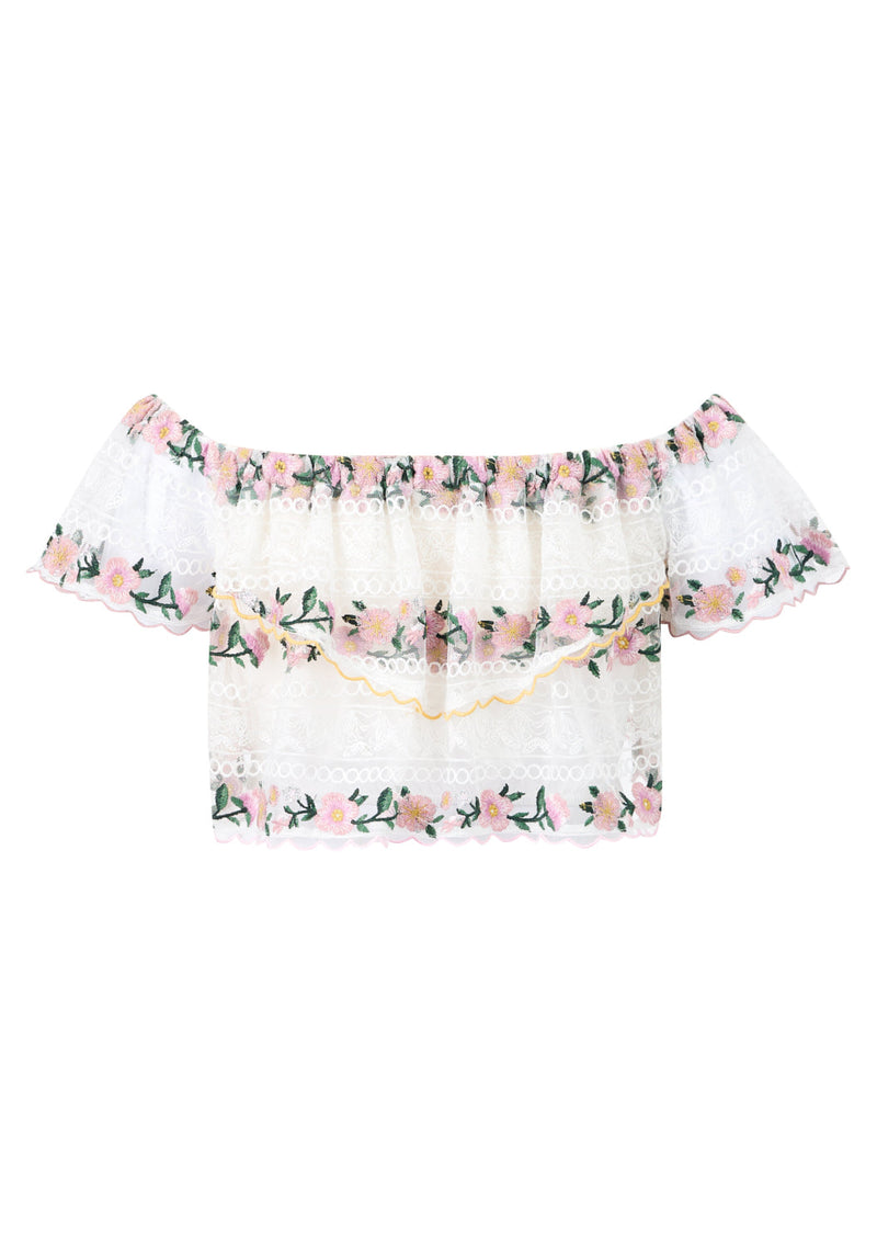 Victoria Embroidered Top