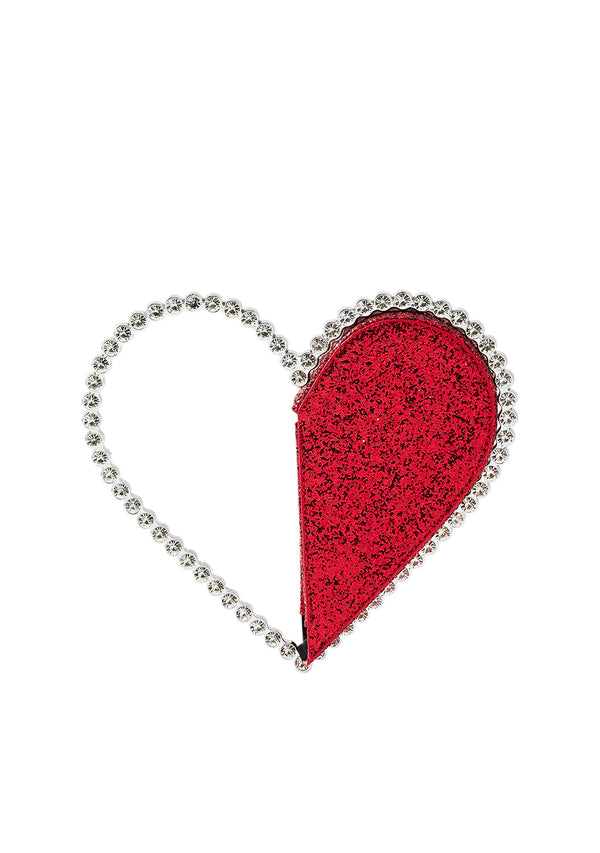 Heart Diamonte Bag