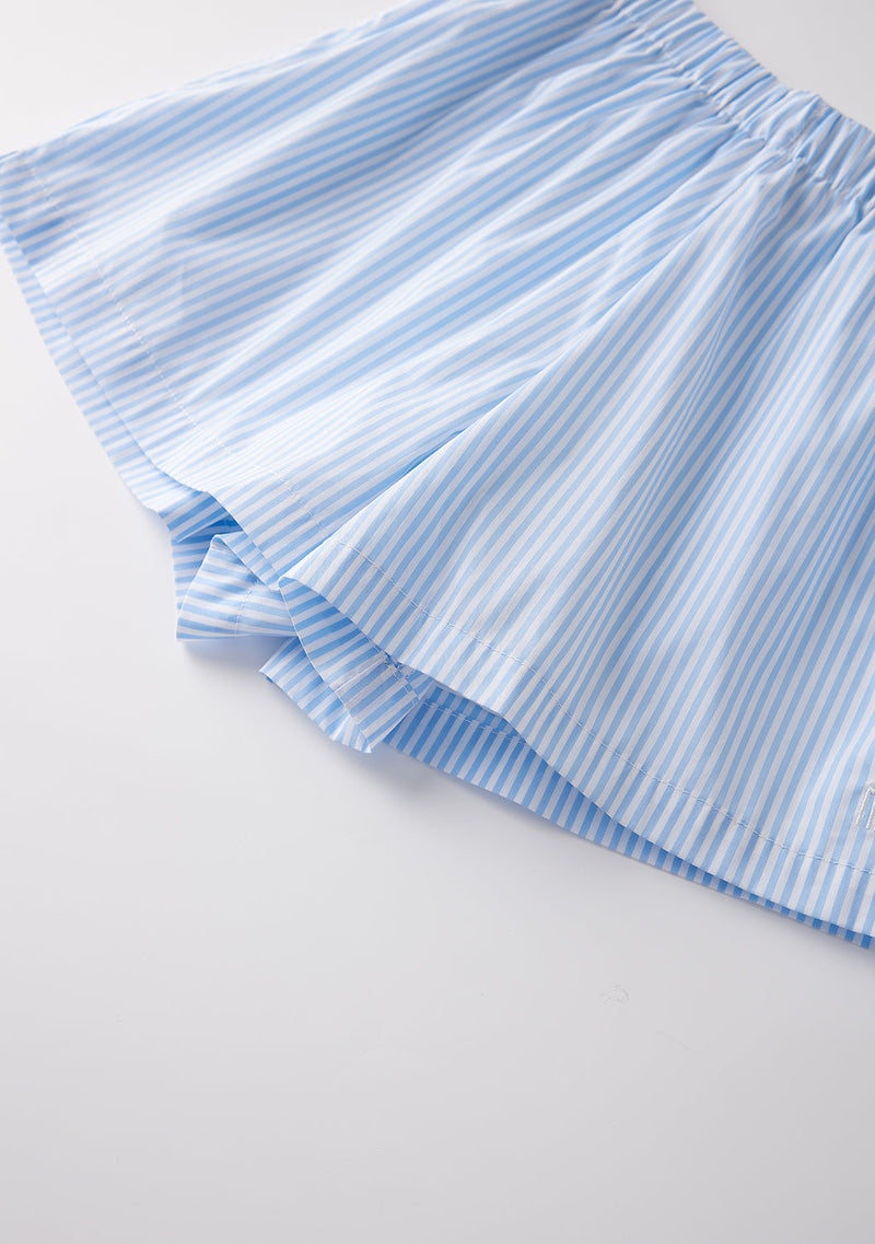 Stripe Cotton Shorts – Marlo Kids Worldwide