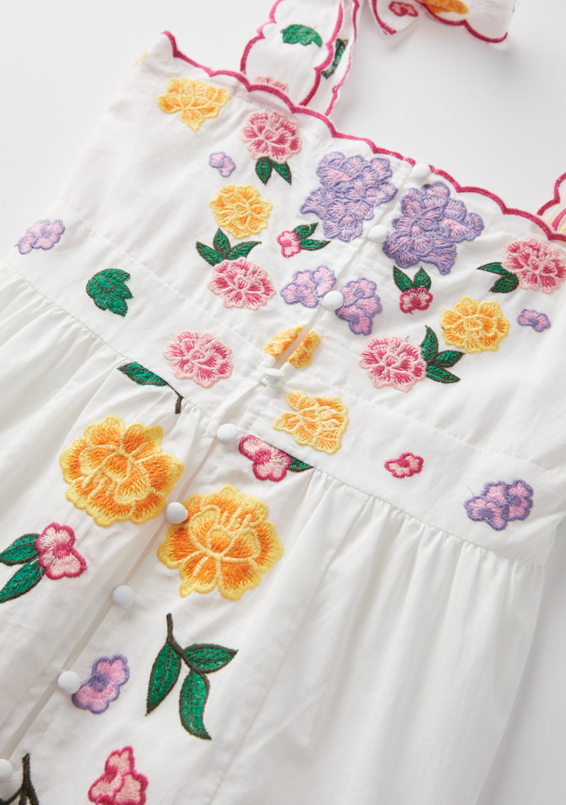 Sophie Embroidered Maxi Dress