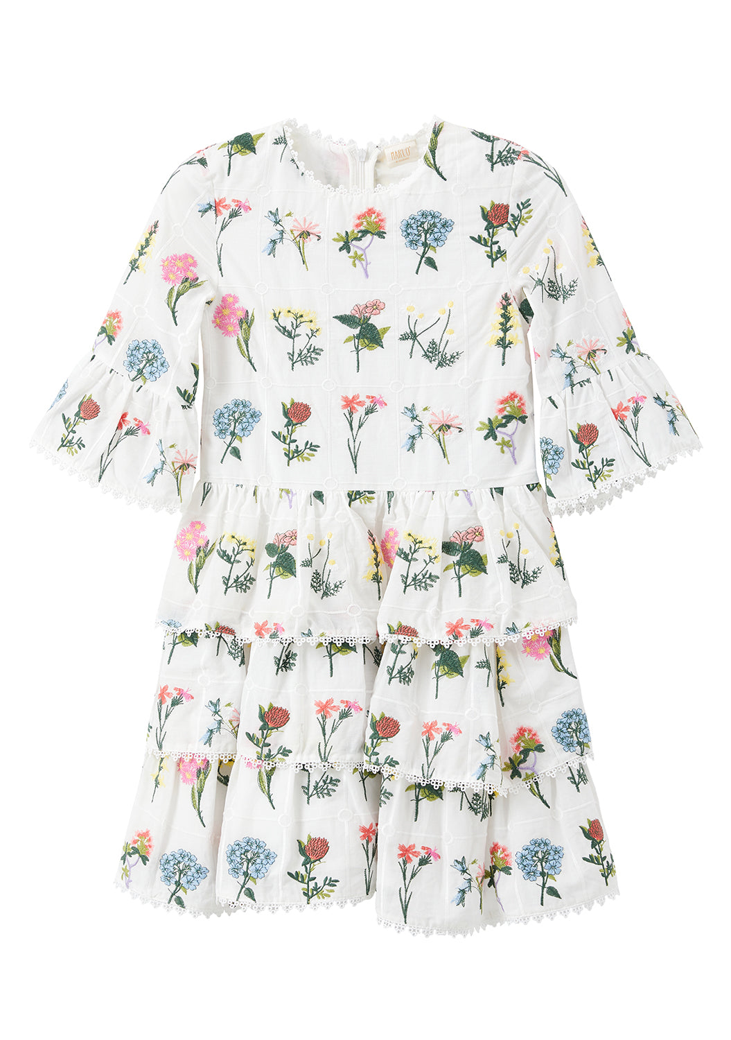 Lucette Embroidered Dress – Marlo Kids Worldwide