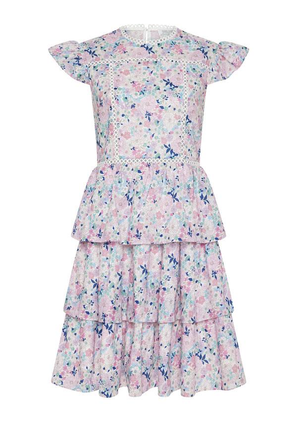 Heather Floral Mini Dress (Women)