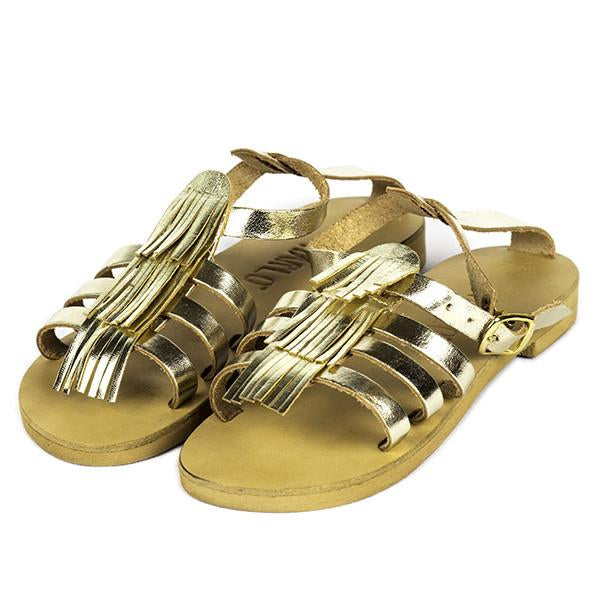 Gladiator Sandals (Gold)